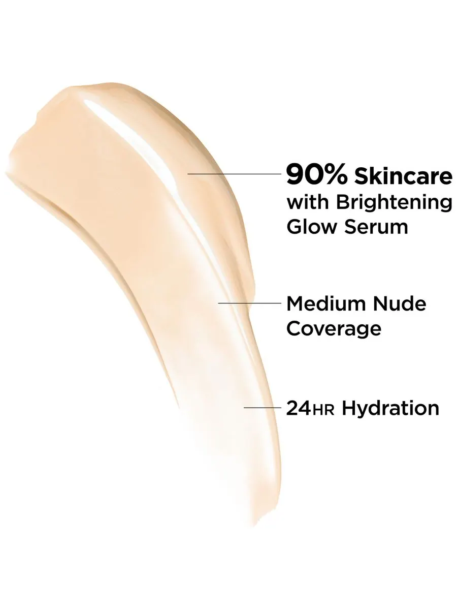 CC+ Nude Glow Lightweight Foundation + Glow Serum SPF 40 IT Cosmetics — изображение 3 из 6