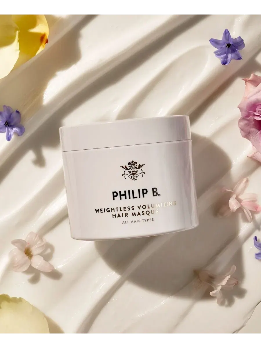 Маска для волос объемная Philip B. Weightless Volumizing, 236 мл — изображение 4 из 5