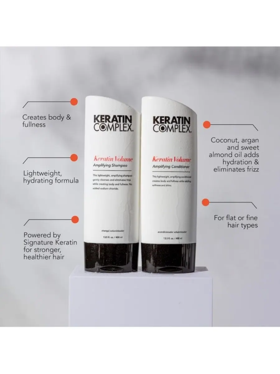 Кондиционер для придания объема с кератином, 13, 5 унций Keratin Complex — изображение 2 из 5