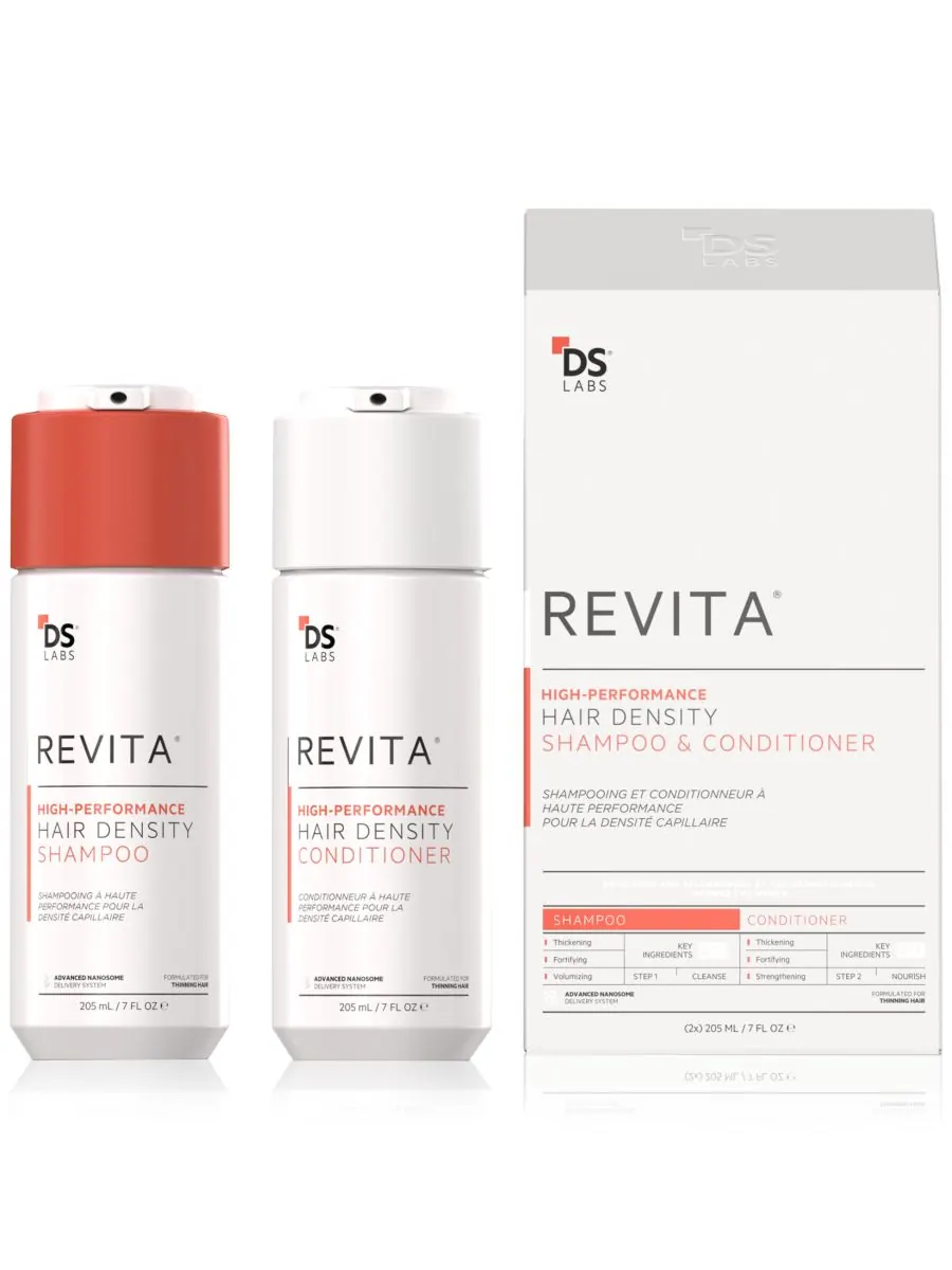 Набор для густоты волос DS Laboratories Revita: шампунь и кондиционер — мульти