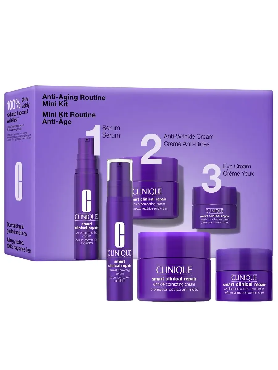 Clinique Мини-набор для ухода за кожей Smart Clinical Repair из 3 предметов — изображение 1 из 8