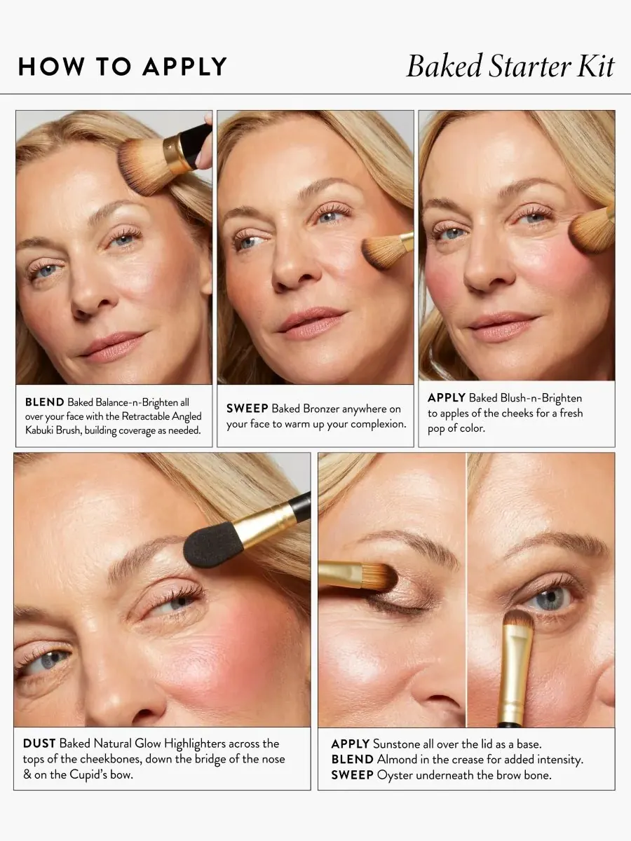 Стартовый набор запеченной косметики из 3 предметов Laura Geller Beauty — изображение 5 из 10