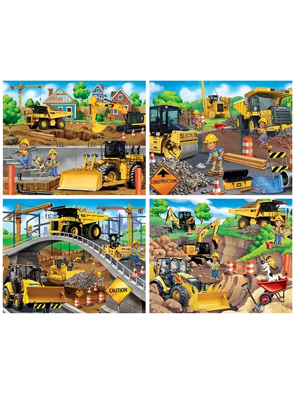 Набор пазлов Masterpieces kids из 4 предметов - гусеница, 100 элементов Masterpieces Puzzles — изображение 2 из 3