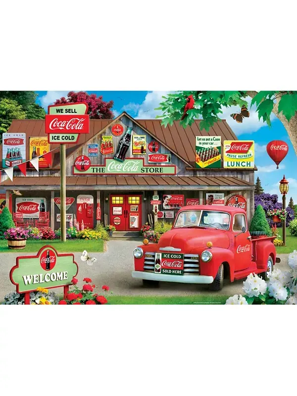 Шедевры кока-колы - магазин пазлов из 1000 деталей для взрослых Masterpieces Puzzles — изображение 3 из 3