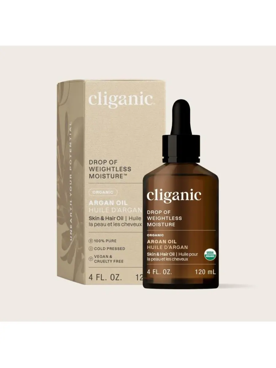 Органическое аргановое масло - 450 мл Cliganic — изображение 8 из 9