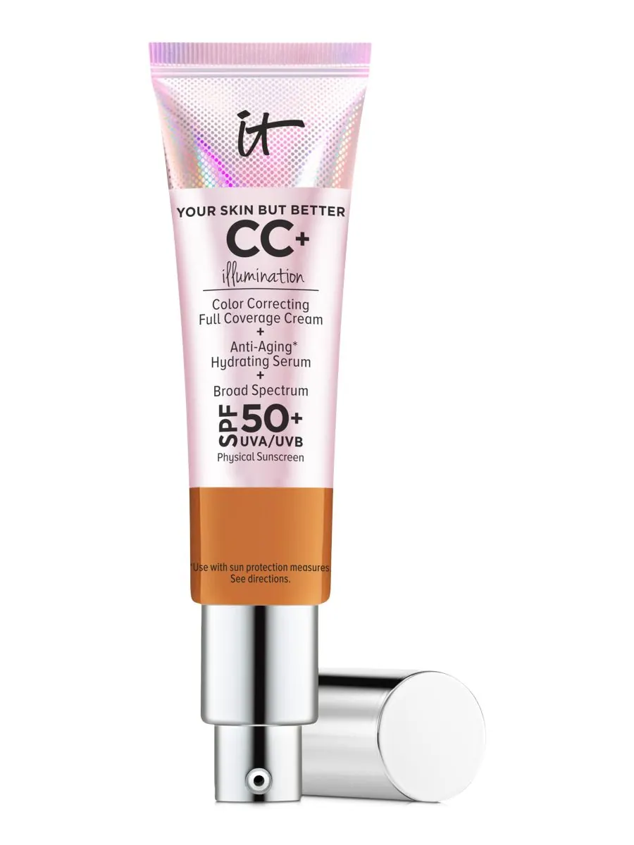 CC+ крем для осветления кожи с SPF 50 IT Cosmetics, цвет rich — изображение 1 из 8