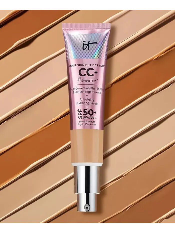 CC+ Крем-осветление с SPF 50+ It Cosmetics, цвет Fair Light — изображение 6 из 8