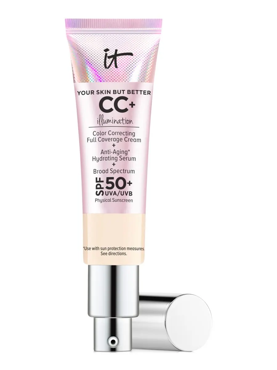 CC+ крем для осветления кожи с SPF 50 IT Cosmetics, цвет fair — изображение 1 из 8