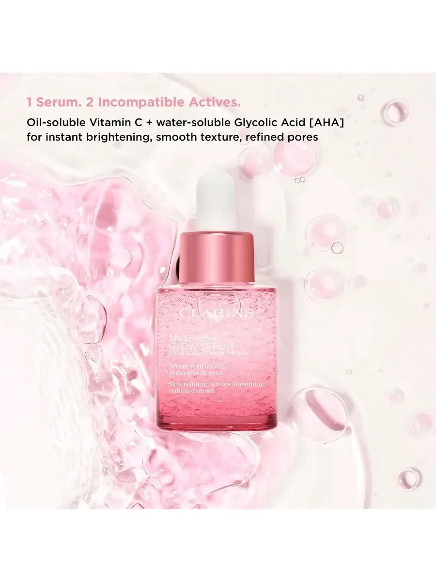 Сыворотка Clarins — Многофункциональная осветляющая для сияния кожи, 28 г — изображение 5 из 10