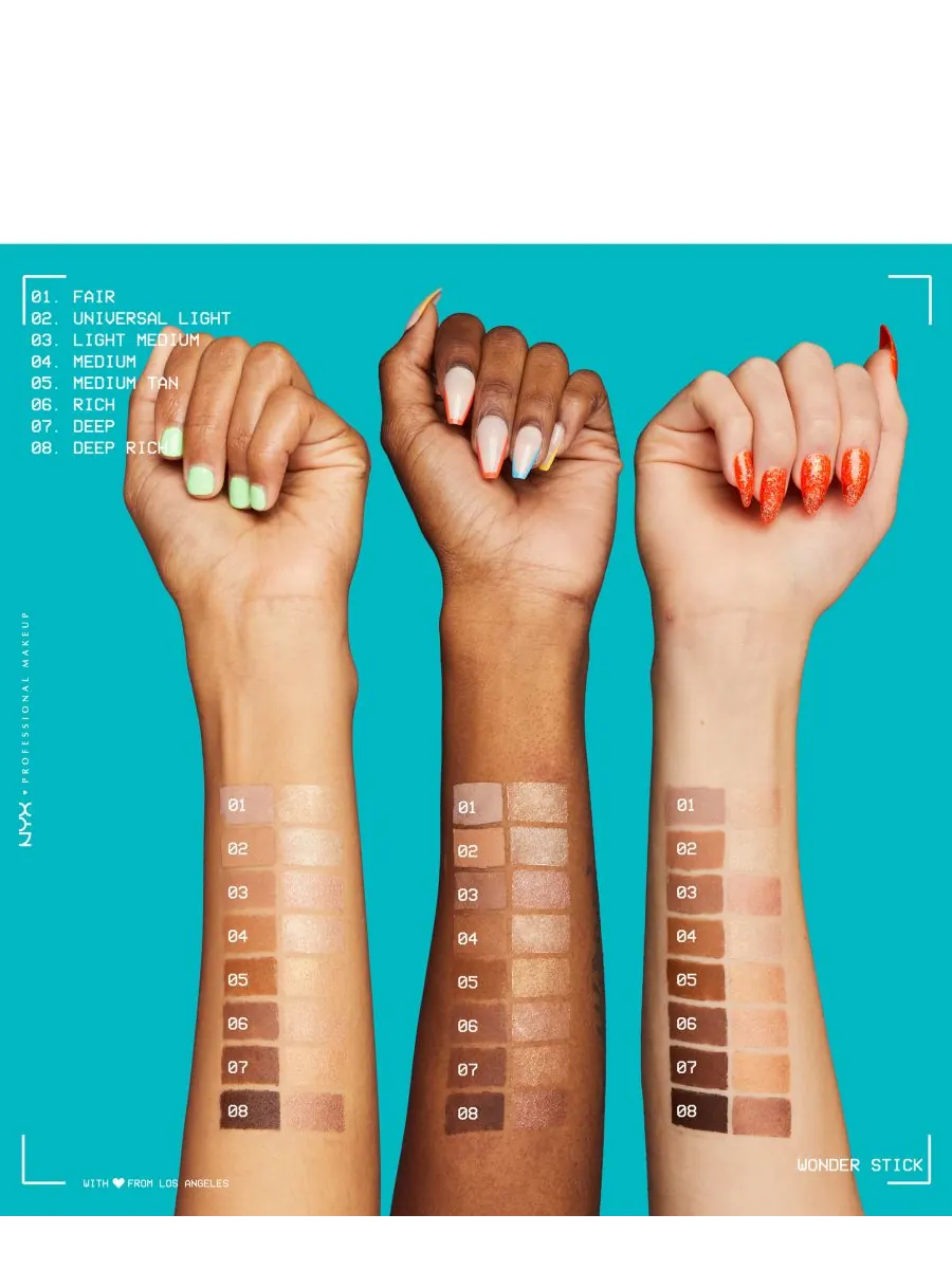Стик для коррекции контуров лица Wonder Stick с двумя концами NYX Professional Makeup — изображение 5 из 6