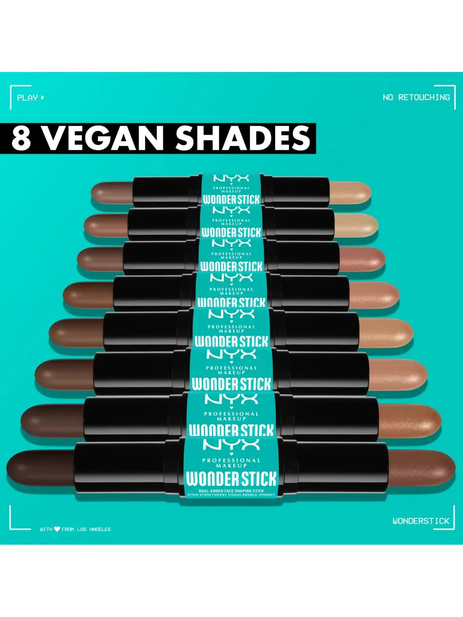Стик для коррекции контуров лица Wonder Stick с двумя концами NYX Professional Makeup — изображение 6 из 6