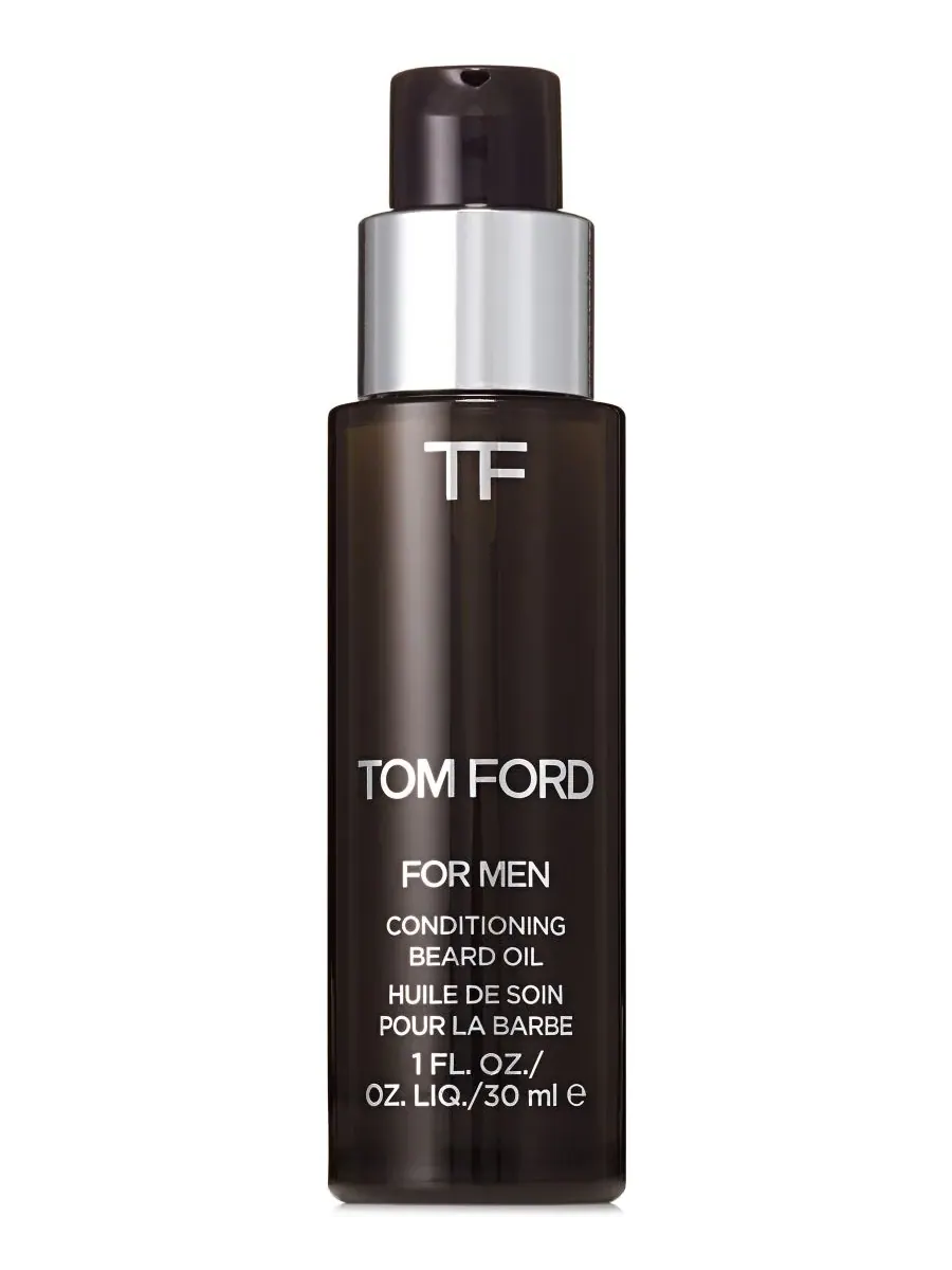 Tom Ford Мужское кондиционирующее масло для бороды с ароматом уда, 28 г — изображение 1 из 2