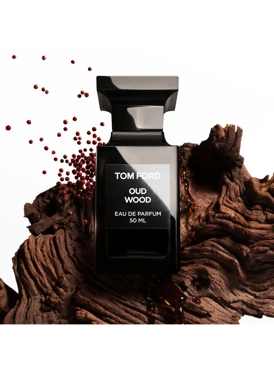 Tom Ford Мужское кондиционирующее масло для бороды с ароматом уда, 28 г — изображение 2 из 2