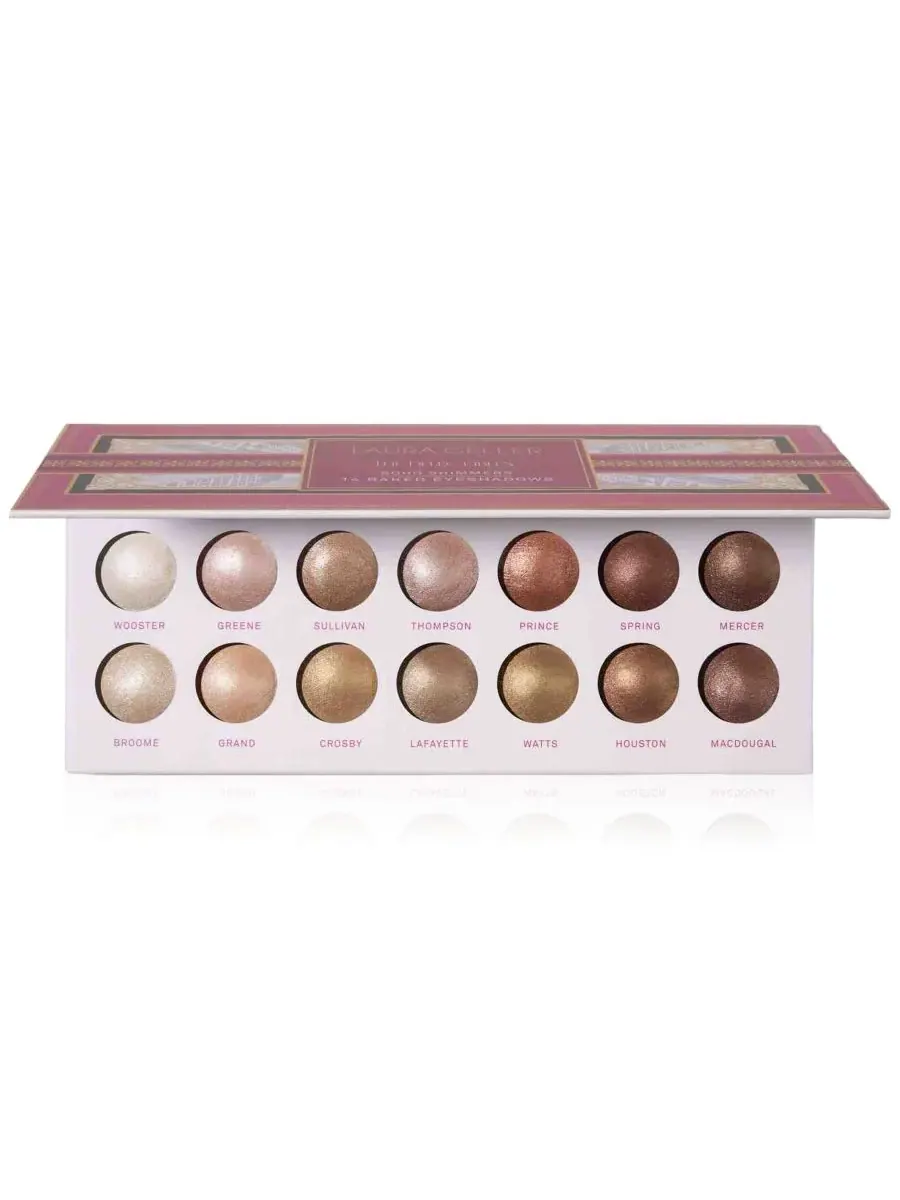 Laura Geller Beauty Набор из 14 запеченных теней для век The Delectables с разным финишем - Soho — изображение 1 из 3
