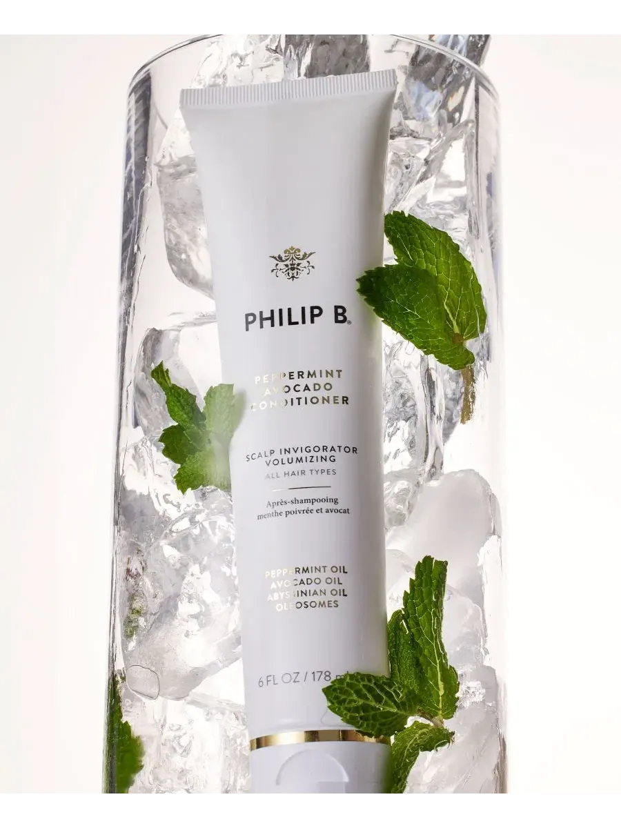 Кондиционер для волос Philip B. Peppermint Avocado, 177 мл — изображение 5 из 6