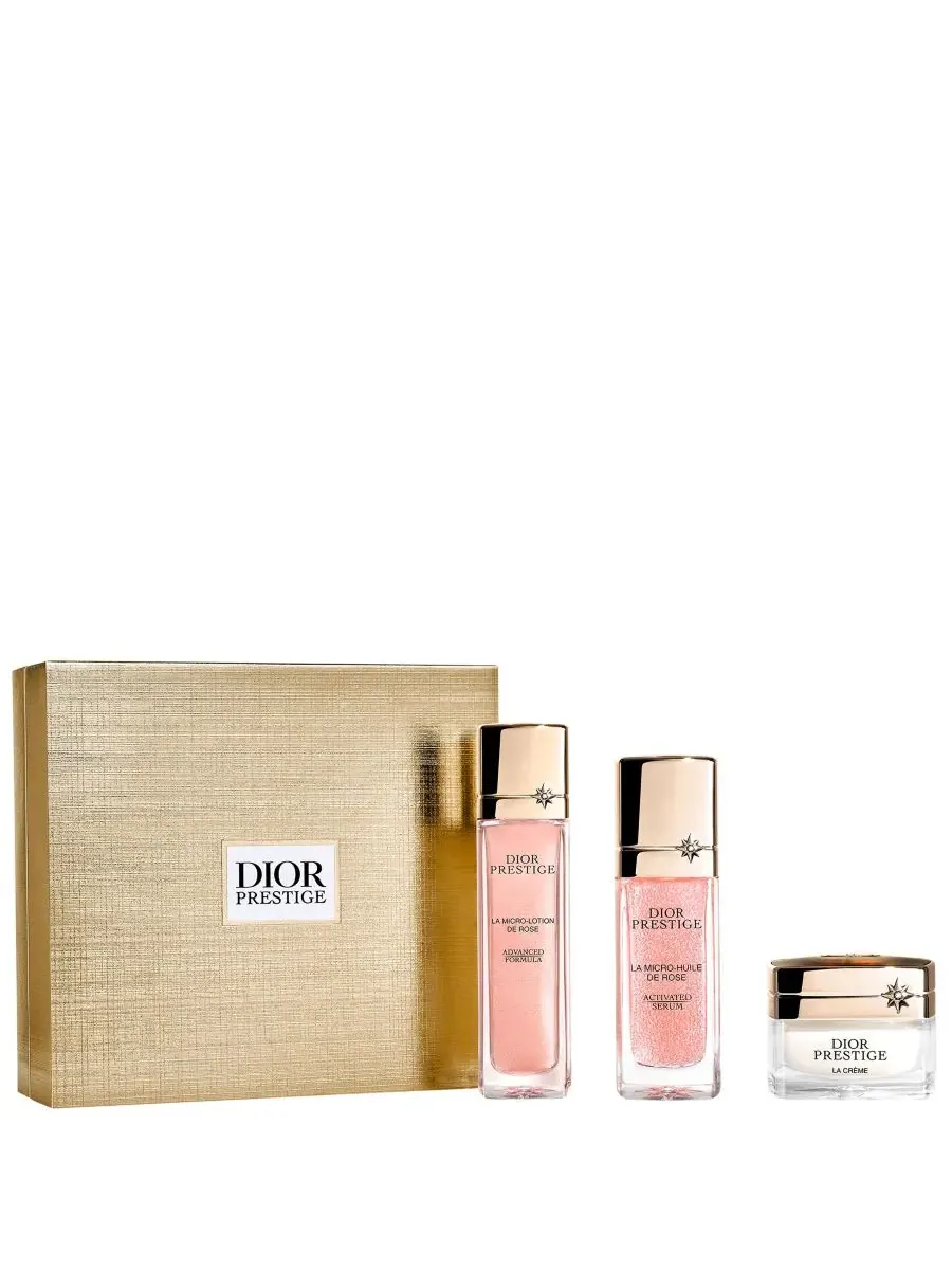 DIOR Подарочный набор из 3 предметов Prestige Exceptional Micro-Nutritive and Repairing Ritual по — изображение 1 из 4