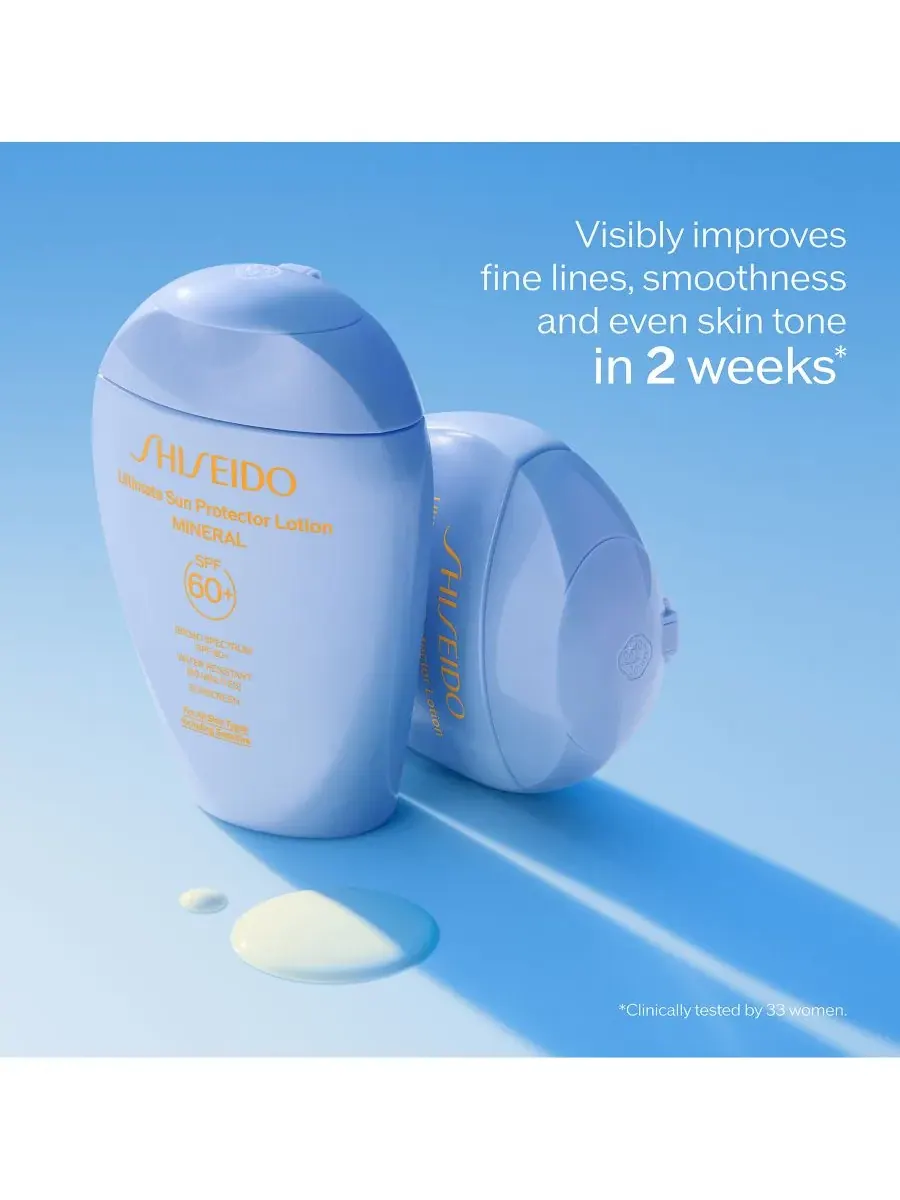 Shiseido Ультразащитный лосьон с минеральным SPF 60+ (мини-версия) — изображение 6 из 10