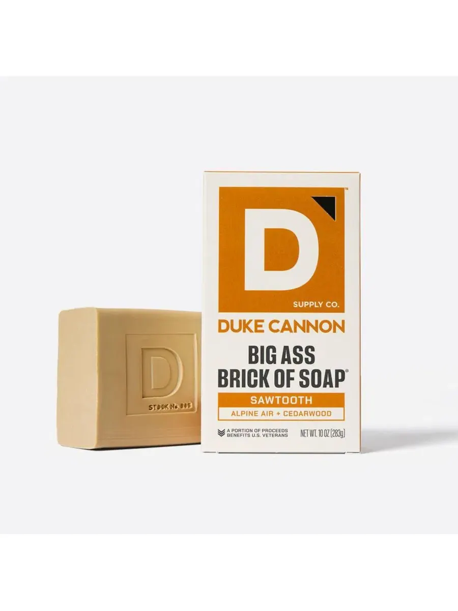 Мыло американского производства Duke Cannon Supply Co — желтый