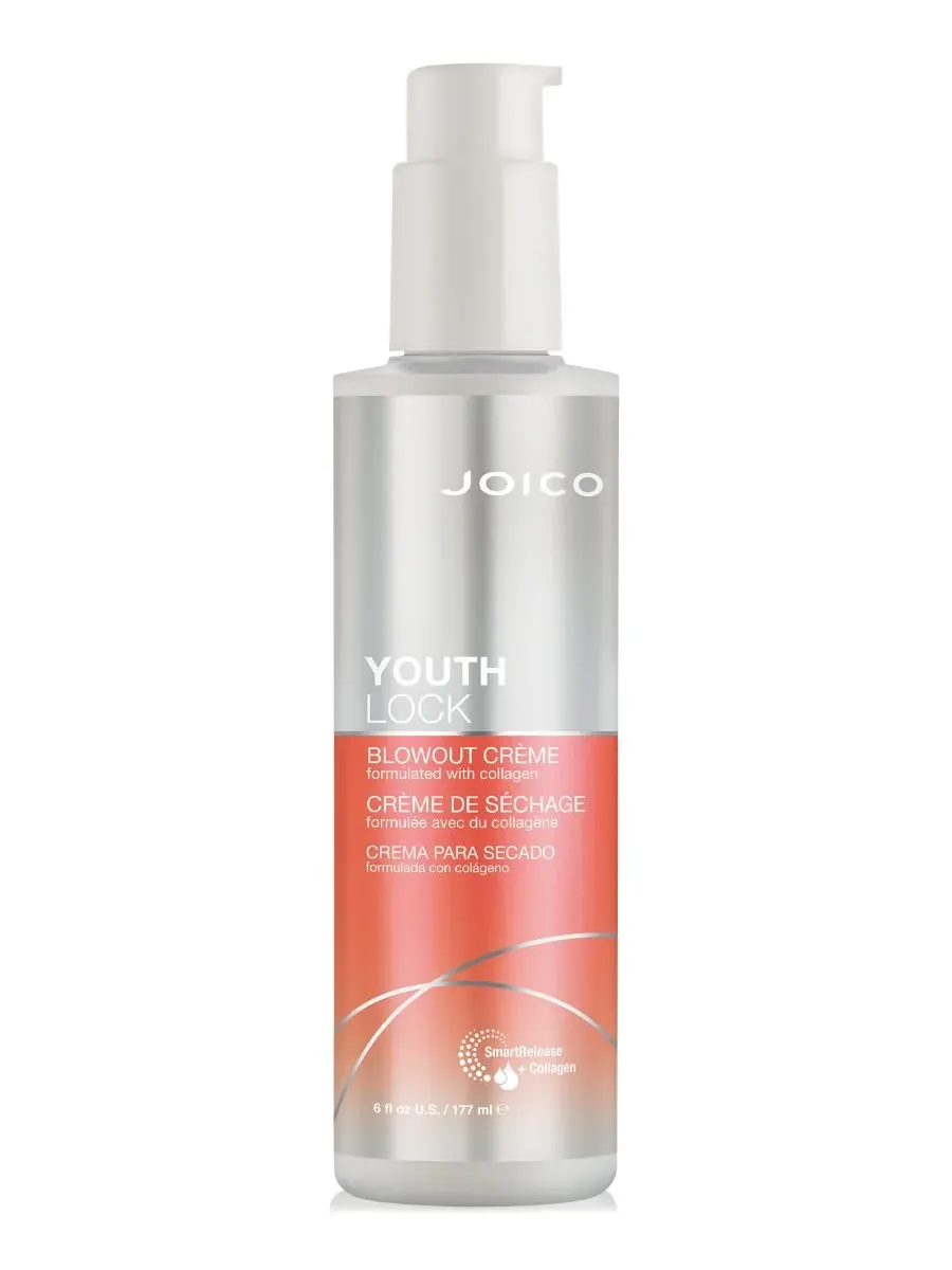 Joico Крем для укладки волос YouthLock Blowout Crème, 170 г — мульти