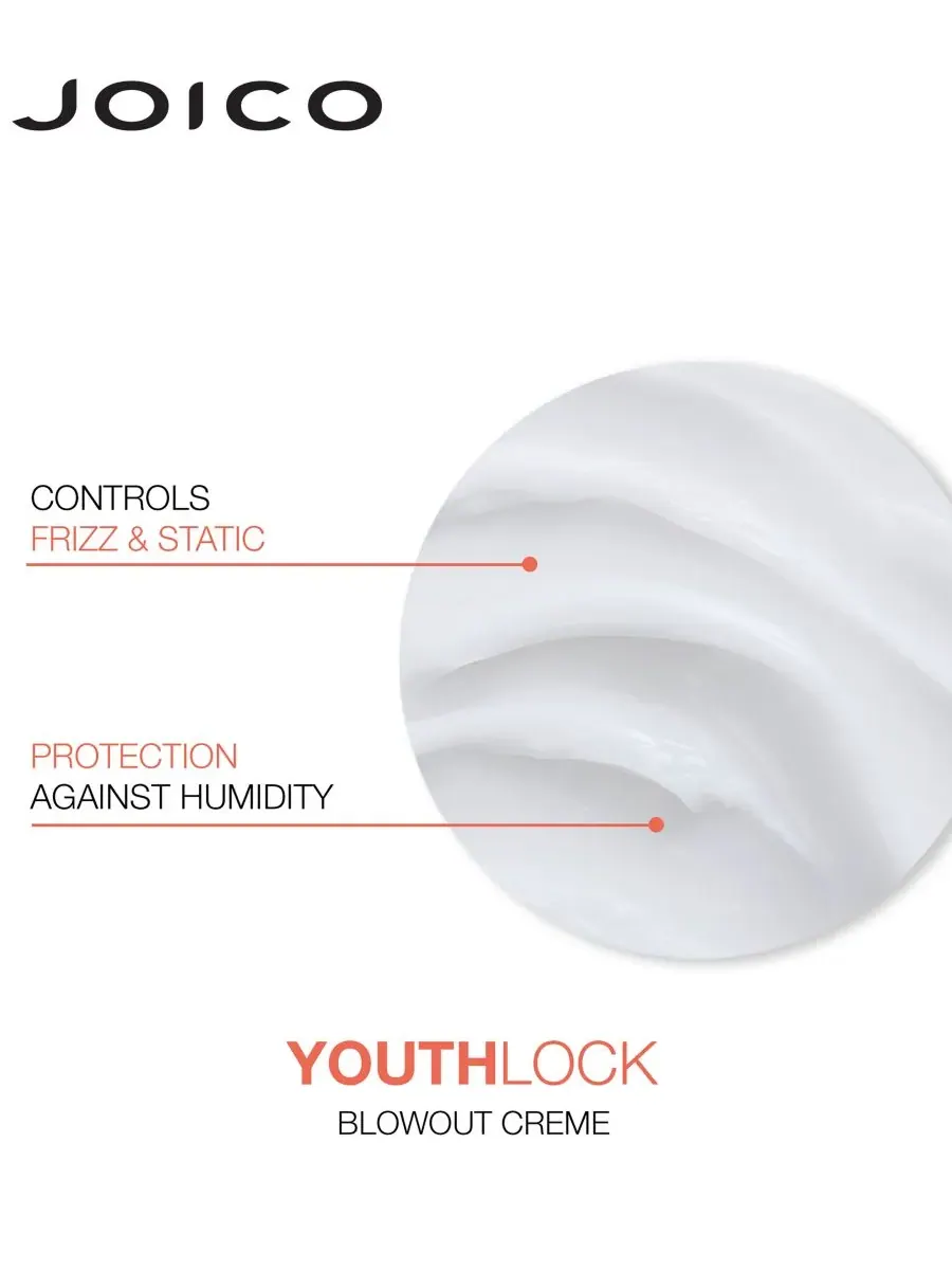 Joico Крем для укладки волос YouthLock Blowout Crème, 170 г — изображение 6 из 6