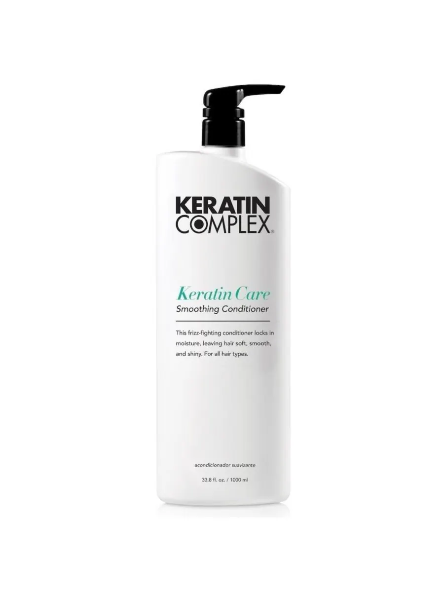 Разглаживающий кондиционер Keratin Care, 33, 8 унции Keratin Complex — белый