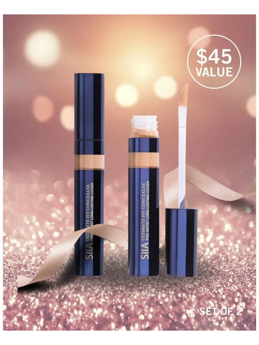 Набор из 2 консилеров Ultimate Fit SIIA Cosmetics