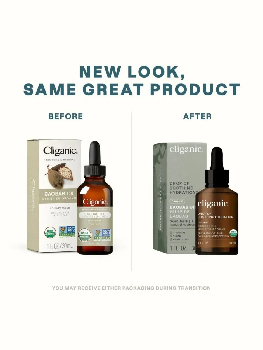 Cliganic Органическое масло баобаба - 1 унция — изображение 4 из 6