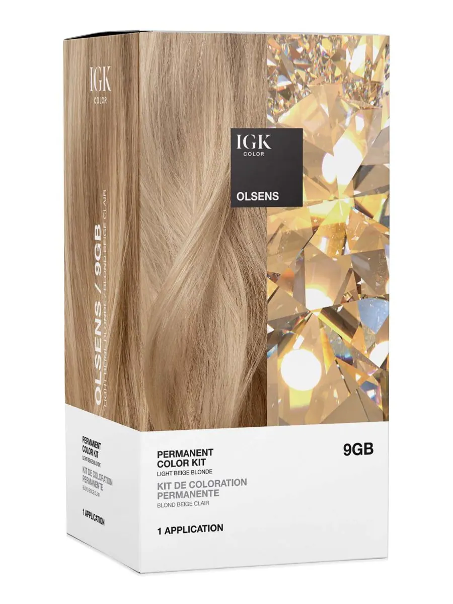 Набор из 6 стойких красок для волос IGK Hair, цвет olsens — без цвета