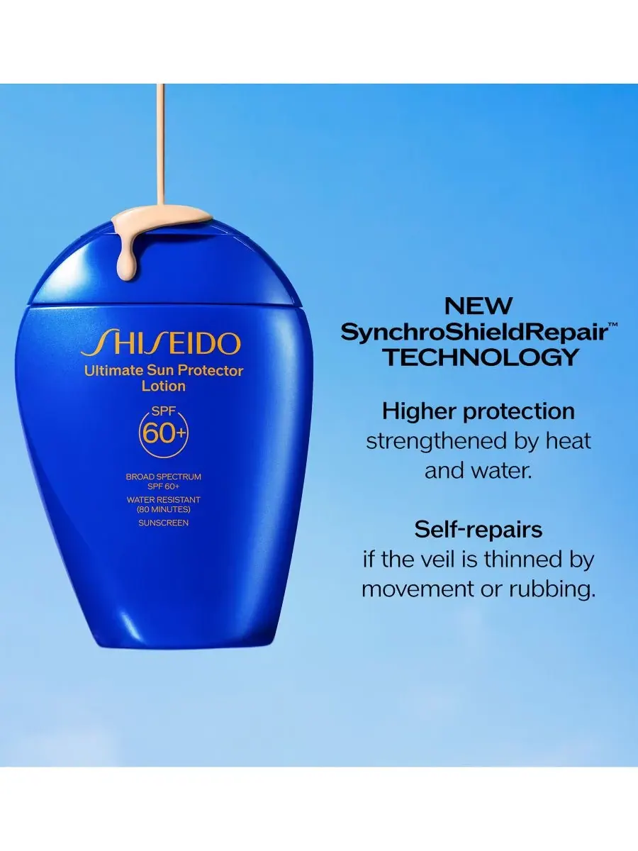 Shiseido Солнцезащитный лосьон Ultimate Sun Protector SPF 60+, 47 г — изображение 7 из 8