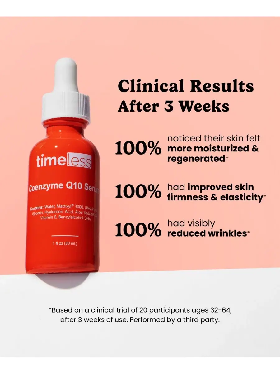 Сыворотка Timeless Skin Care — С коэнзимом Q10 и пептидами — изображение 3 из 7