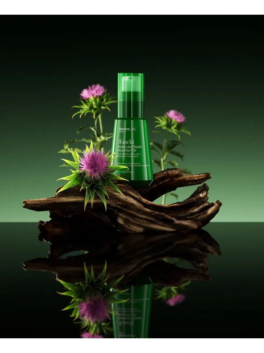 Масло для волос Kiseki Molecular Repair Mizu NatureLab Tokyo, 37 мл — изображение 4 из 14