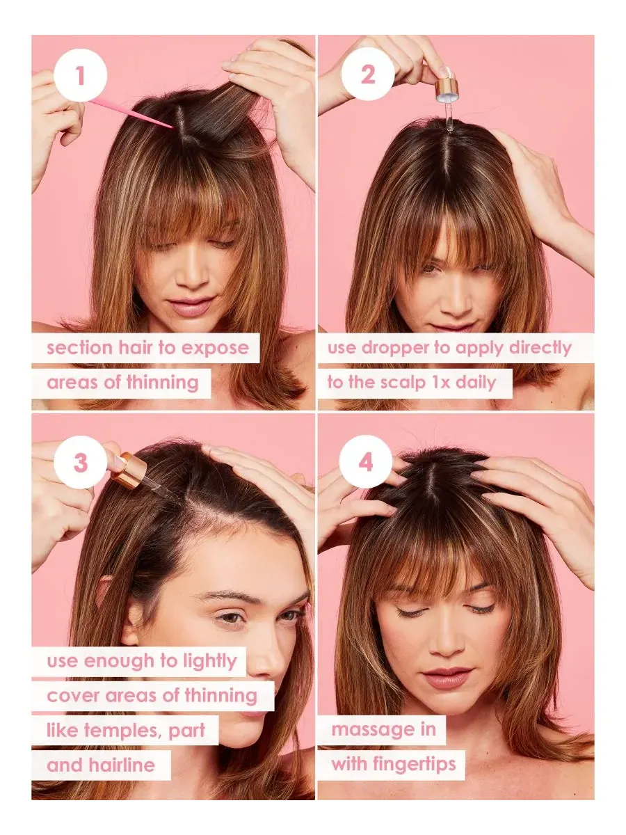 Grande Cosmetics Сыворотка для восстановления волос GrandeHAIR Full Boost, 0,67 унции — изображение 3 из 9