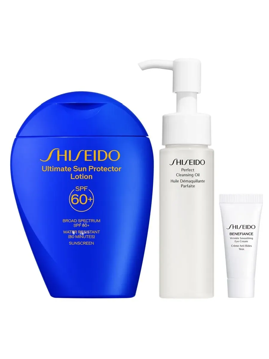 Shiseido Подарочный набор из 3 предметов для активной защиты кожи от солнца — изображение 2 из 3