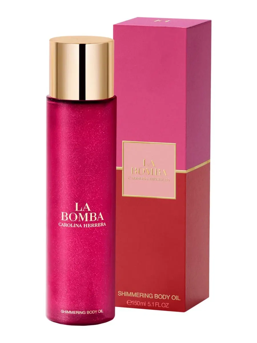 Масло для тела с шиммером La Bomba Shimmering Body Oil Carolina Herrera, 148 мл — изображение 2 из 7