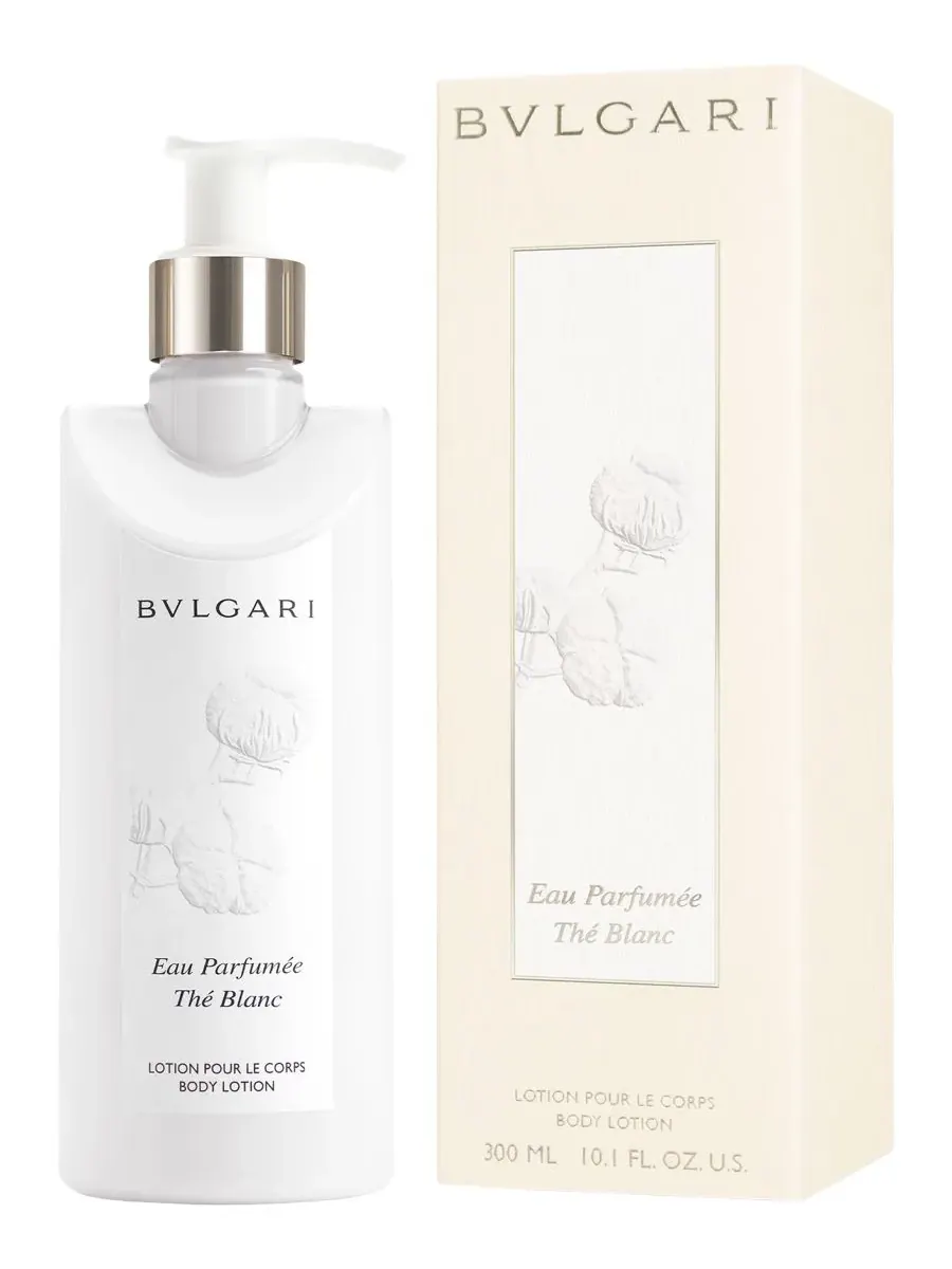 BVLGARI Лосьон для тела Eau Parfumée Thé Blanc, 10,1 унции — изображение 2 из 5