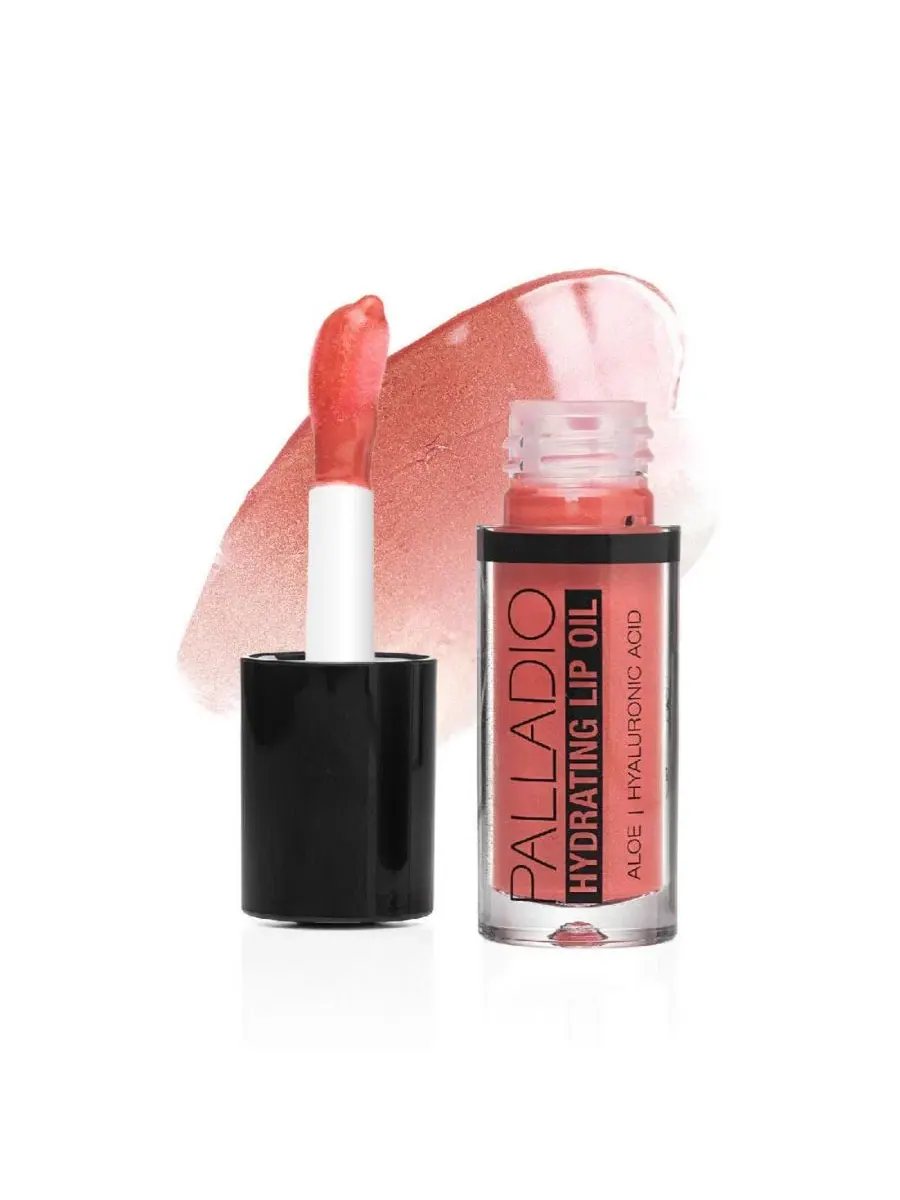 Масло для губ увлажняющее, 3,7 мл, с гиалуроновой кислотой, Hydrating Lip Oil Palladio, Fly