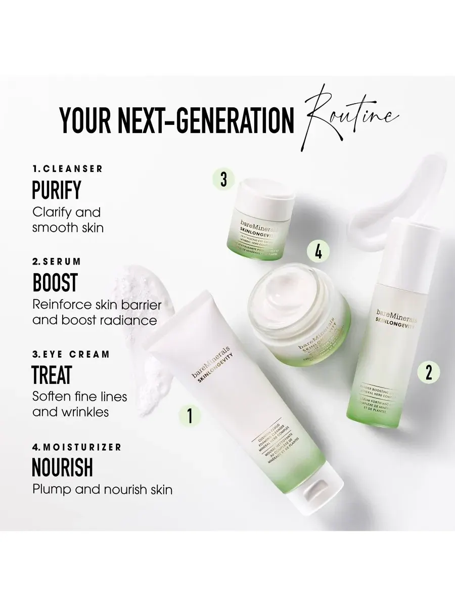Сыворотка для лица Skinlongevity Nourishing Barrier Boosting, 100 мл bareMinerals — изображение 8 из 12