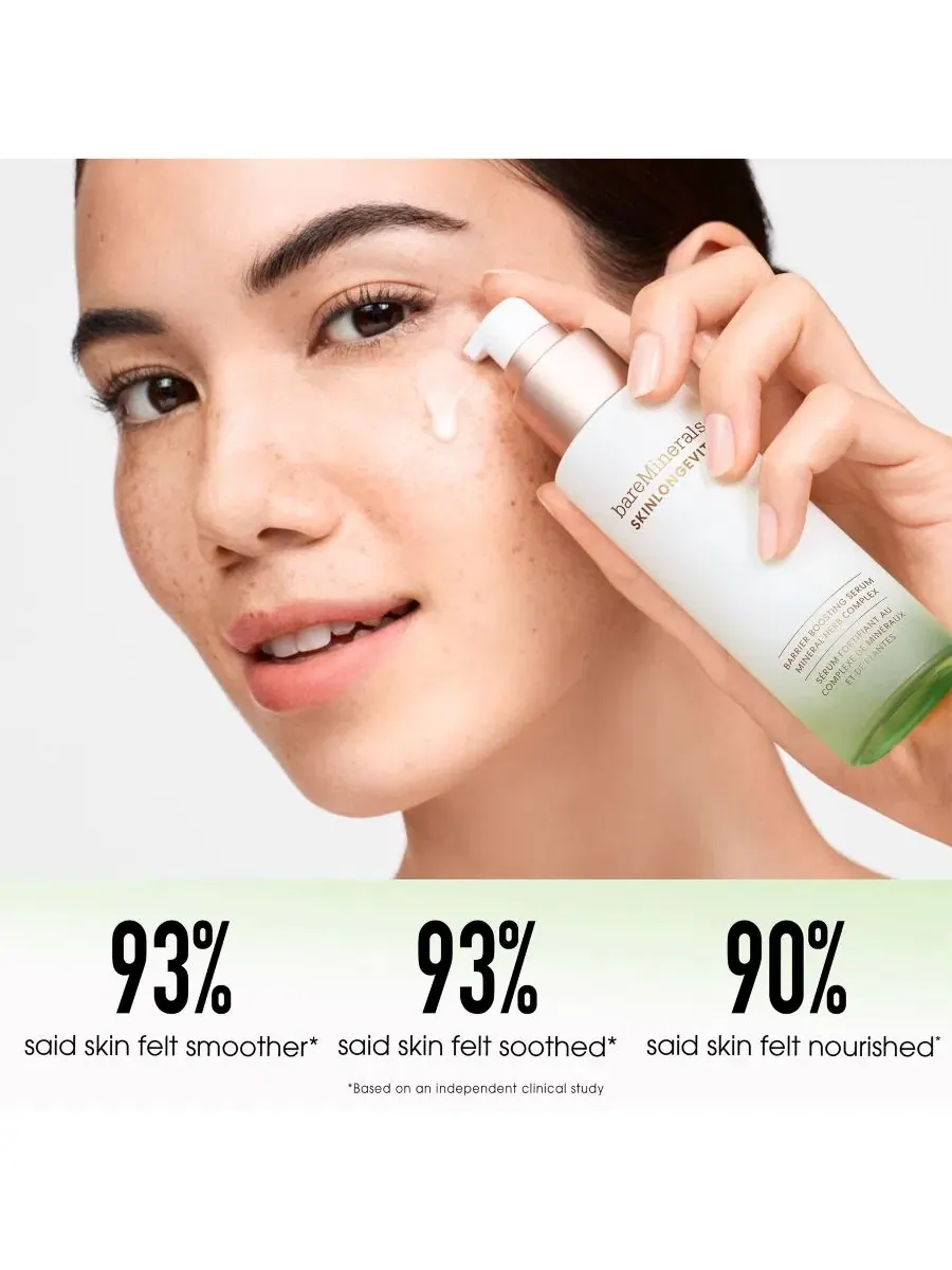 Сыворотка для лица Skinlongevity Nourishing Barrier Boosting, 100 мл bareMinerals — изображение 10 из 12