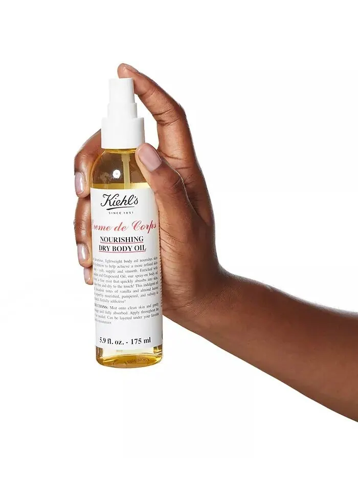 Питательное сухое масло для тела Creme de Corps, 5,9 унции Kiehl'S Since 1851 — изображение 3 из 4