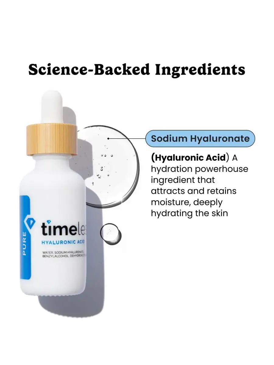 Сыворотка Timeless Skin Care — С гиалуроновой кислотой % чистого состава — изображение 2 из 6