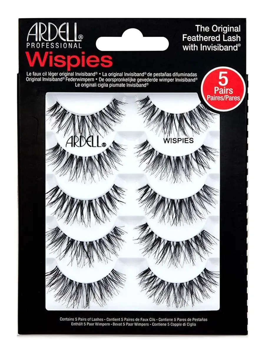 Набор ресниц Wispies, 5 пар Ardell — мульти