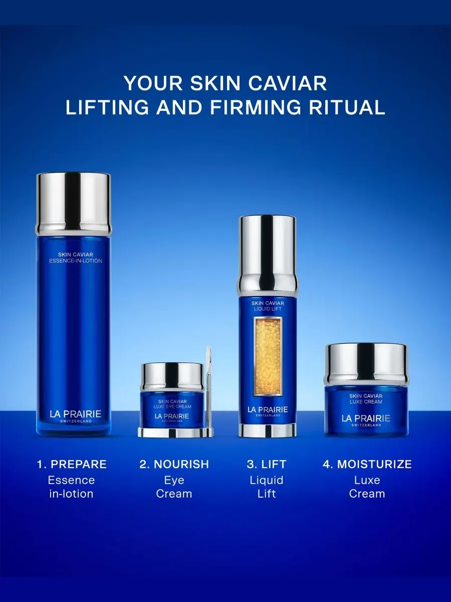 Набор для ухода за кожей с икрой, 4 предмета, Skin Caviar Lifting Discovery La Prairie — изображение 4 из 5