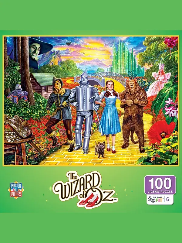Волшебник страны Оз - пазл из 100 деталей Masterpieces Puzzles — изображение 1 из 3