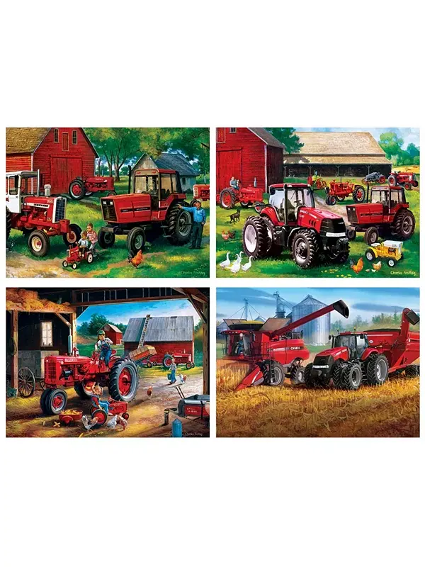 Пазл Masterpieces для взрослых из 500 деталей - Farmall, 4 шт. Masterpieces Puzzles — изображение 2 из 4