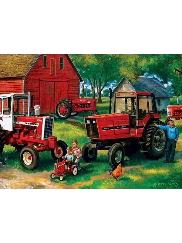 Пазл Masterpieces для взрослых из 500 деталей - Farmall, 4 шт. Masterpieces Puzzles — изображение 3 из 4