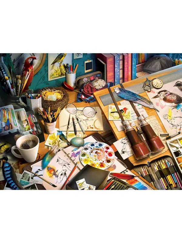 Шедевры Audubon Creative Birding, пазл из 300 деталей EZ Grip Masterpieces Puzzles — изображение 2 из 3
