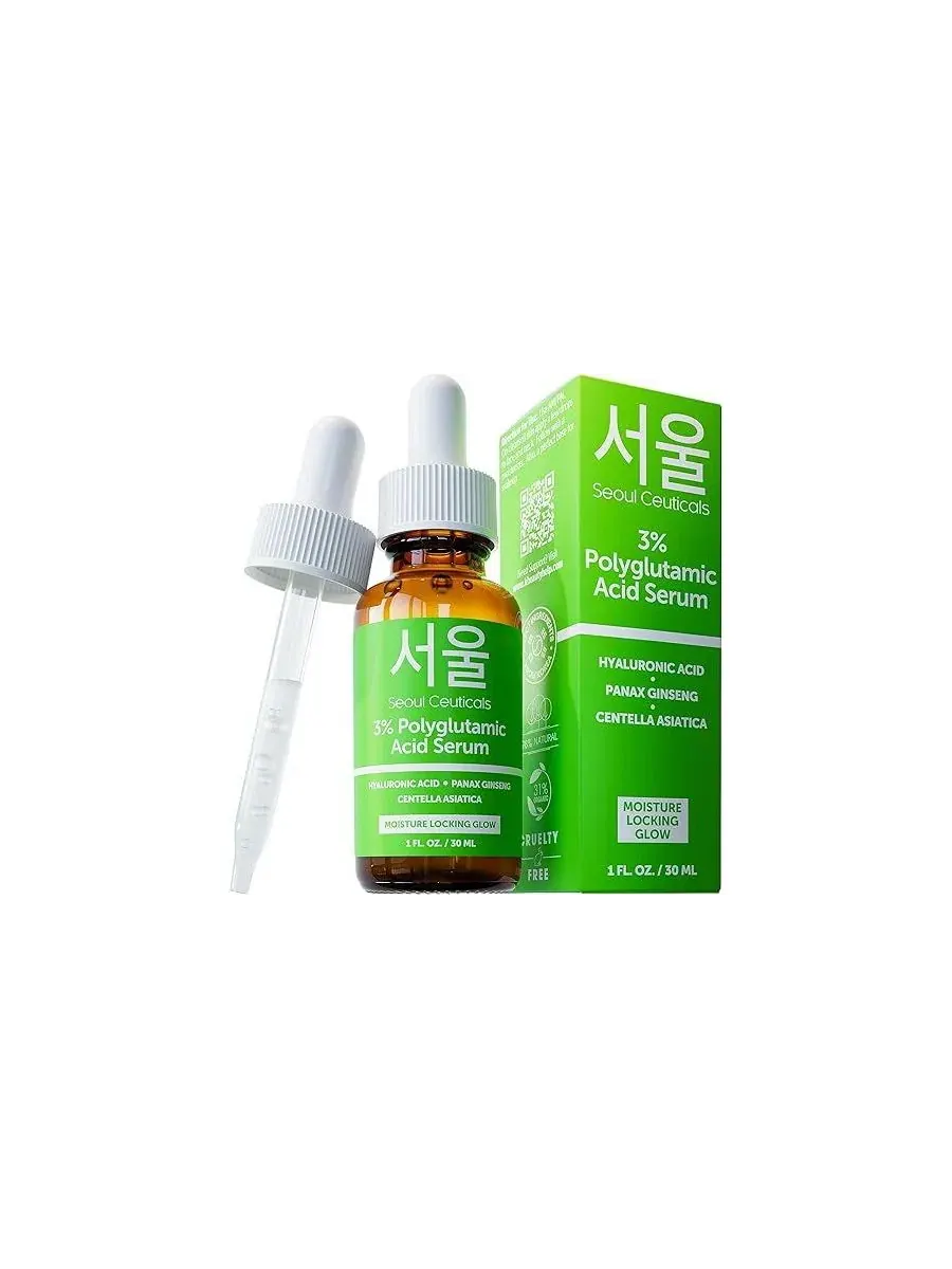 Сыворотка Seoul Ceuticals — Корейская для ухода за кожей с % полиглутаминовой кислотой — мульти