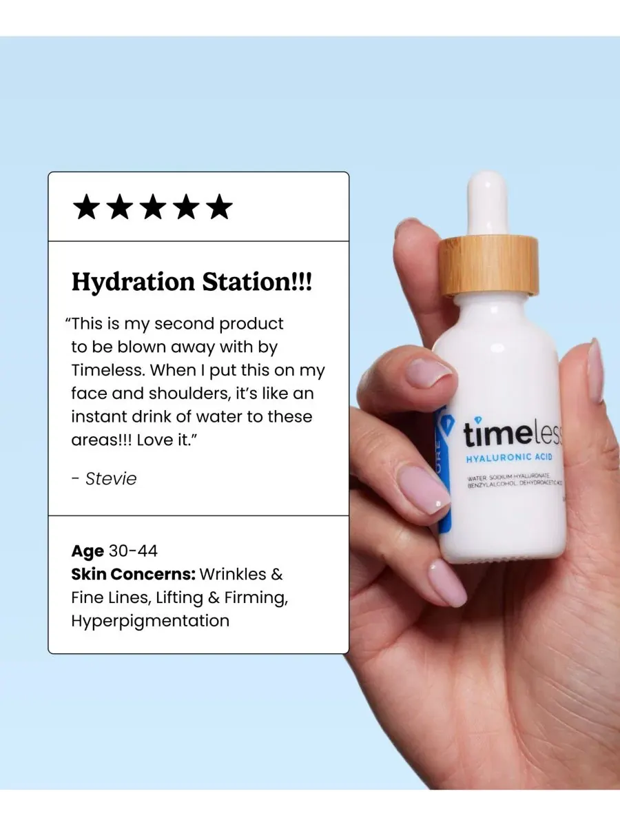 Сыворотка Timeless Skin Care — С гиалуроновой кислотой % чистого состава — изображение 6 из 6