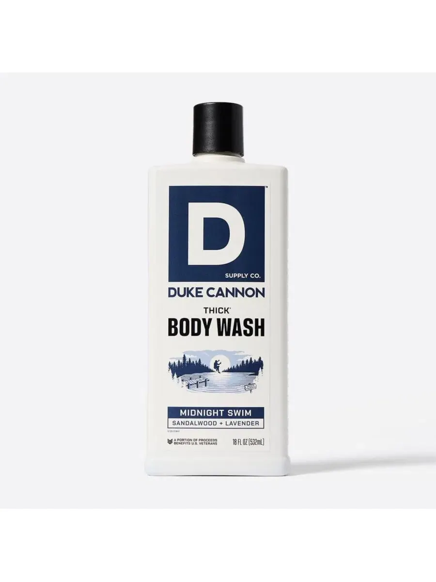 Густой гель для душа Duke Cannon Supply Co. — синий