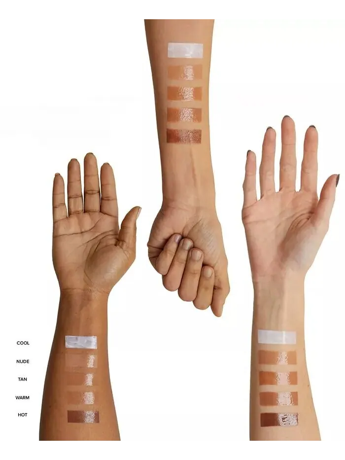 Крем для лица SPF NUDESTIX Nudescreen Daily Mineral Veil,, цвет Hot - (natural deep tint) — изображение 8 из 9